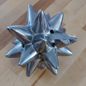 Silver Starburst Decor